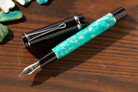 Conklin Duragraph Fountain Pen - Turquoise Nights
