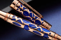 Conklin Endura Deco Crest Fountain Pen - Blue