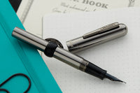 Conklin Mark Twain Crescent Filler Fountain Pen - Gunmetal (Limited Edition)