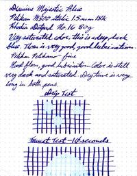 Diamine Majestic Blue - Ink Cartridges