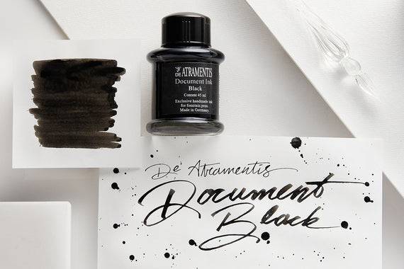 De Atramentis Document Black: Fountain Pen Ink Review - The Goulet Pen ...