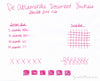 De Atramentis Document Ink Fuchsia - Ink Sample