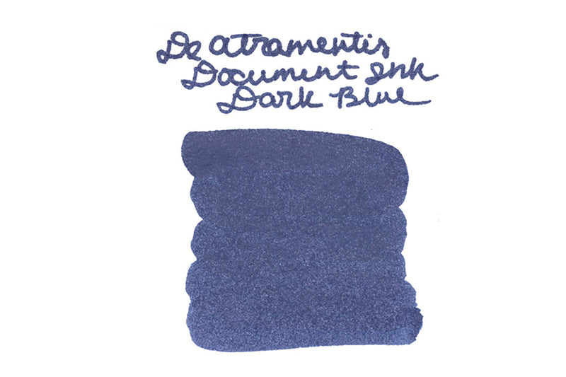 De Atramentis Document Ink Dark Blue - Ink Sample