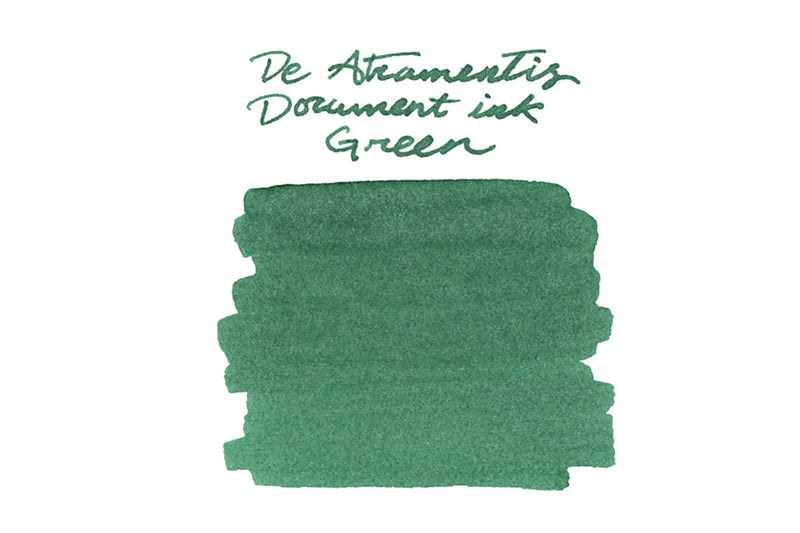 De Atramentis Document Ink Green - Ink Sample