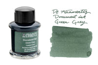 De Atramentis Document Ink Green Grey - 45ml Bottled Ink