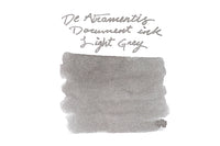 De Atramentis Document Ink Light Grey - Ink Sample