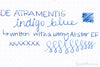 De Atramentis Indigo Blue - Ink Sample