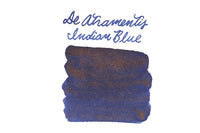 De Atramentis Pearlescent Indian Blue-Copper - Ink Sample