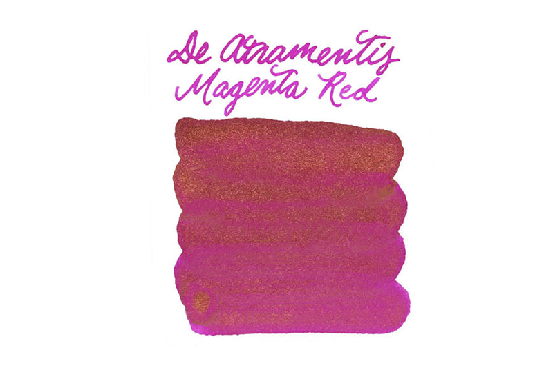 De Atramentis Pearlescent Magenta Red-Copper - Ink Sample