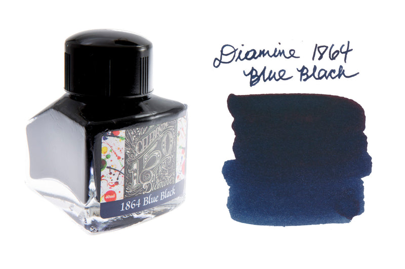 Diamine 1864 Blue Black - 40ml Bottled Ink