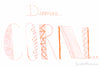 Diamine Coral - Ink Sample