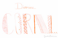 Diamine Coral - Ink Sample