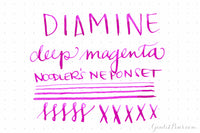 Diamine Deep Magenta - Ink Sample