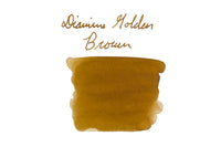Diamine Golden Brown - Ink Sample