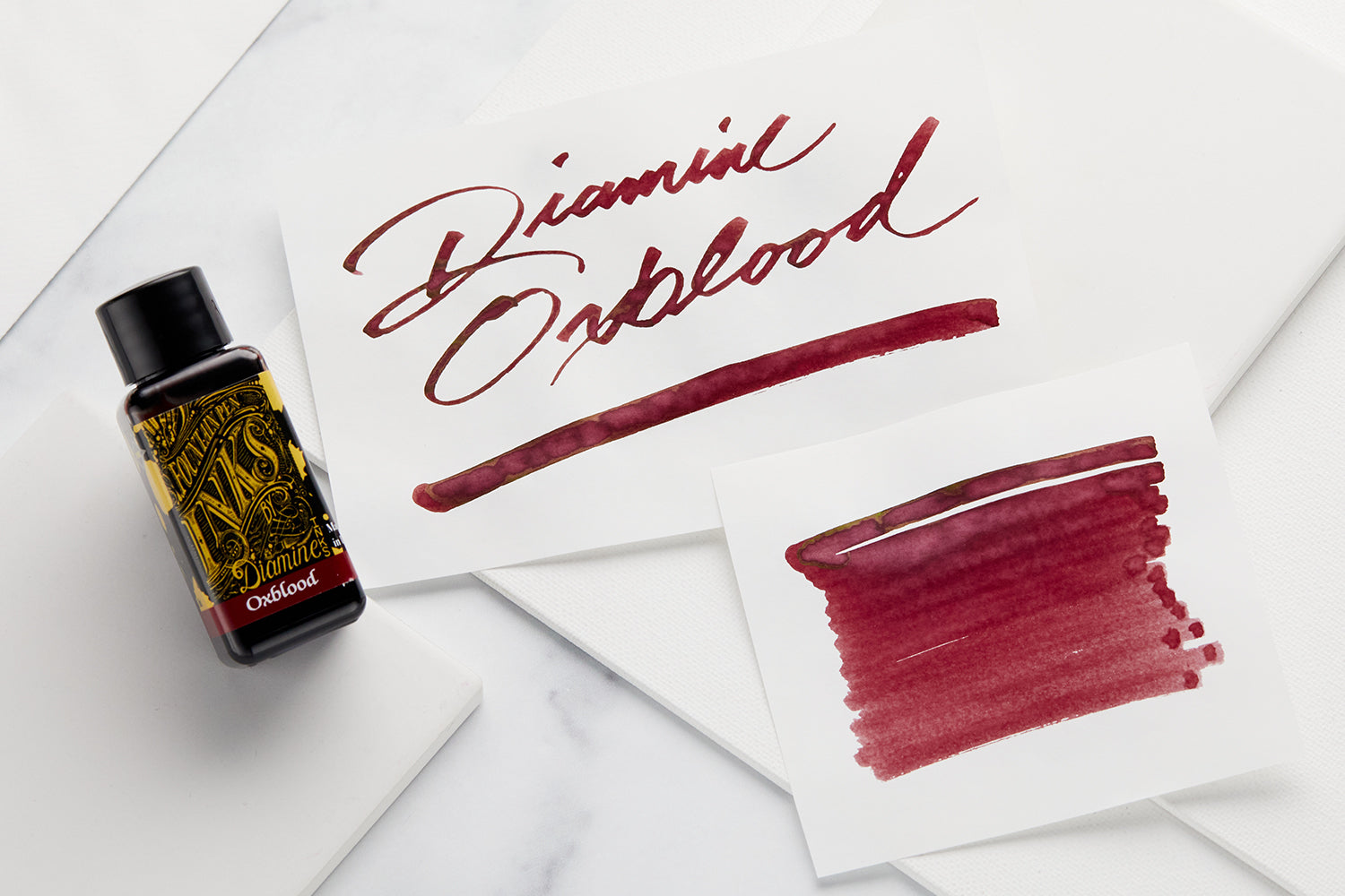 Diamine Fountain Pen Ink, 80 ml Bottle, Oxblood