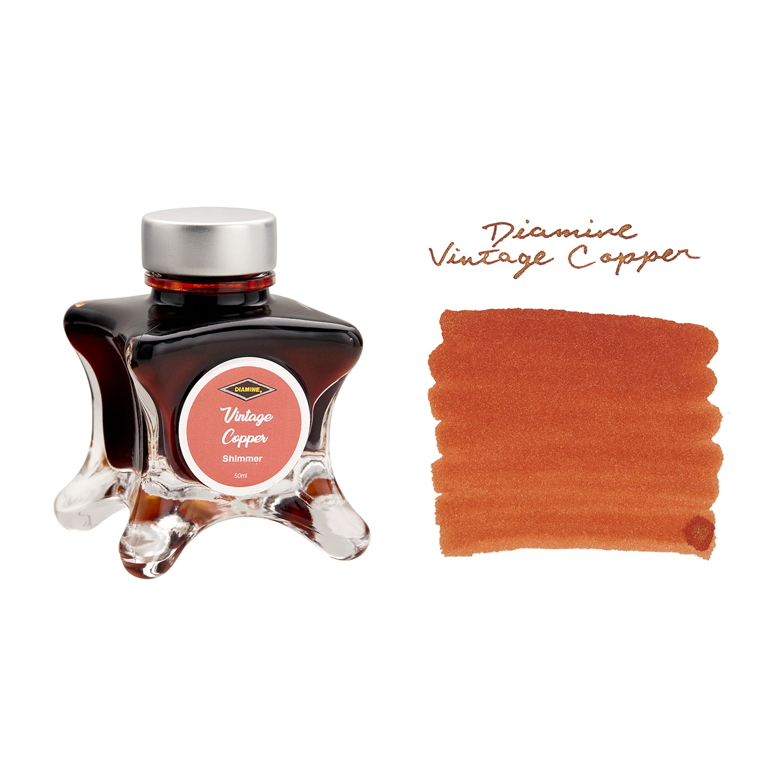 Diamine Vintage Copper - 50ml Bottled Fountain Pen Ink - The Goulet Pen ...