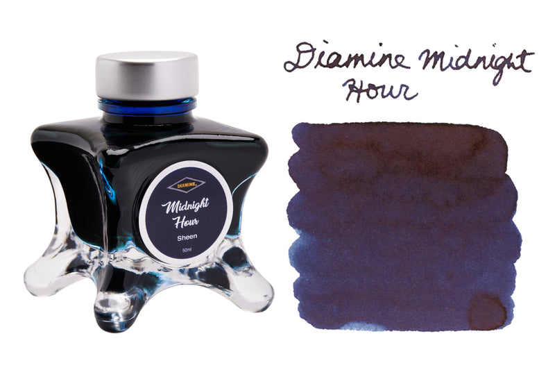 Diamine Midnight Hour - 50ml Bottled Ink