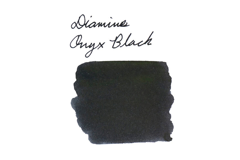 Diamine Onyx Black - Ink Sample