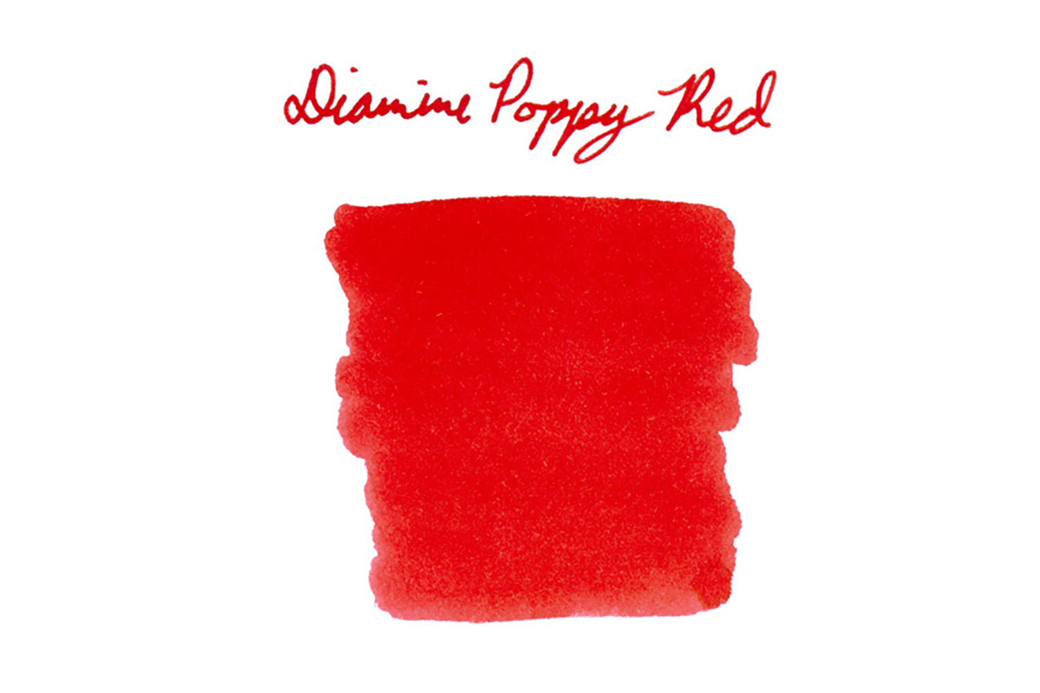 Diamine Poppy Red - Ink Sample - The Goulet Pen Company
