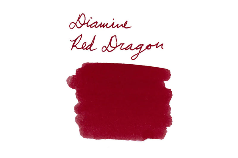 Diamine Red Dragon - Ink Sample
