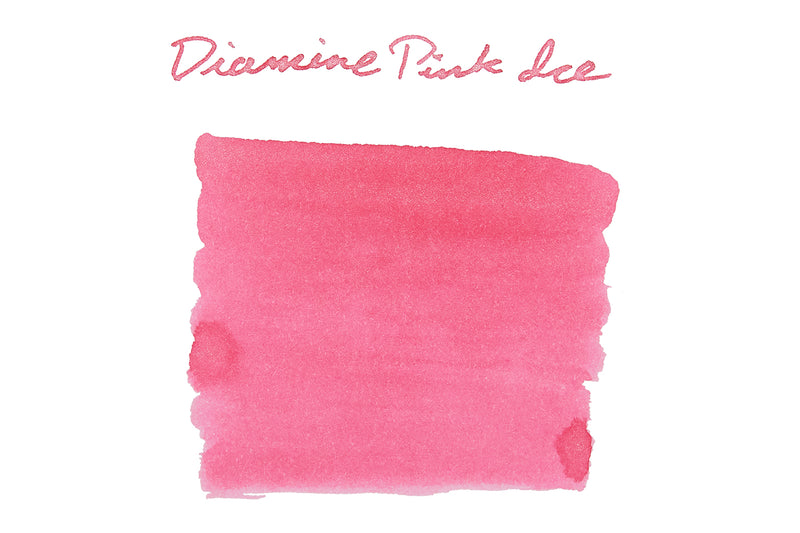 Diamine Pink Ice - Ink Sample