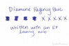 Diamine Regency Blue - Ink Sample