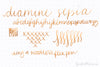 Diamine Sepia - Ink Sample