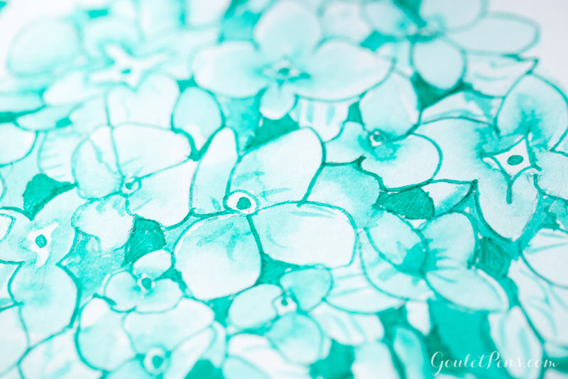 Diamine Soft Mint - Ink Sample - The Goulet Pen Company