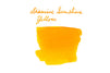 Diamine Sunshine Yellow - Ink Sample