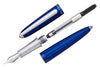 Diplomat Aero Fountain Pen - Blue (Custom Nib Grind)