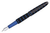 Diplomat Elox Fountain Pen - Ring Black/Blue