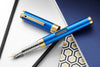 Diplomat Nexus Fountain Pen - Blue/Gold