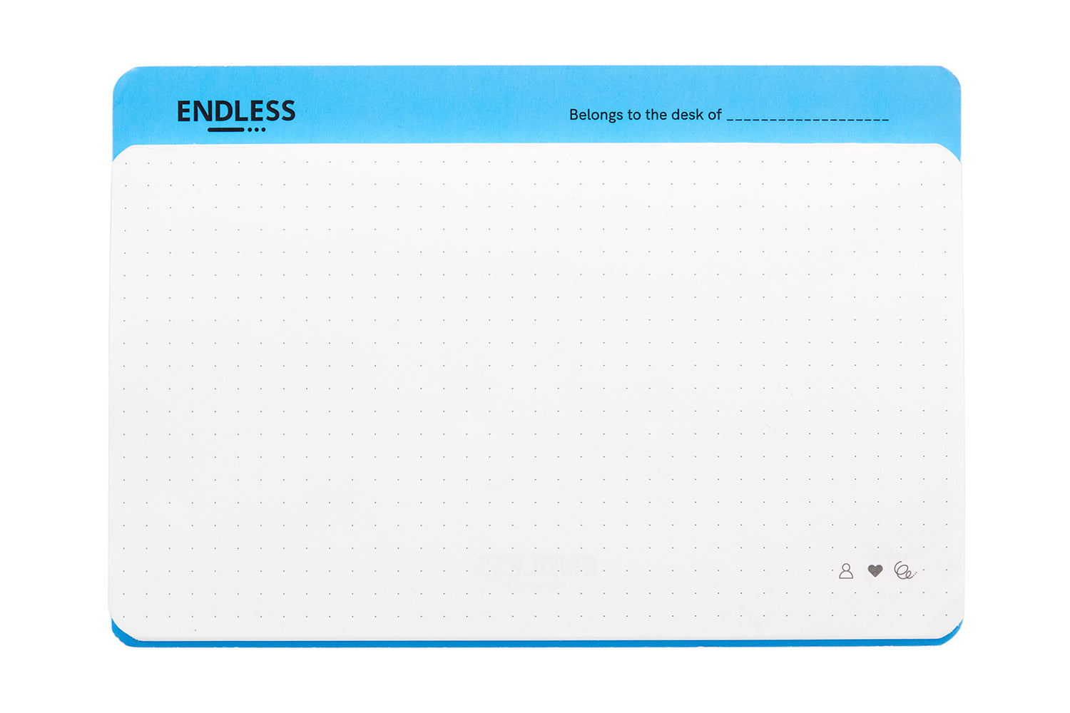 Block Notepad Sample Endless Creative Block Tear-Off Notepad - The Goulet Pen Company