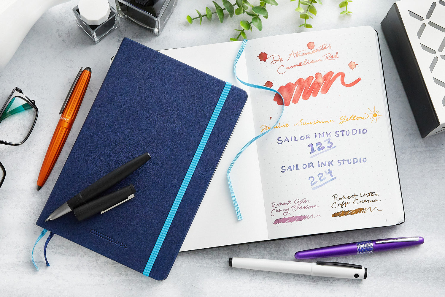 Endless Recorder A5 Notebook - Deep Ocean, Dot Grid - The Goulet Pen ...