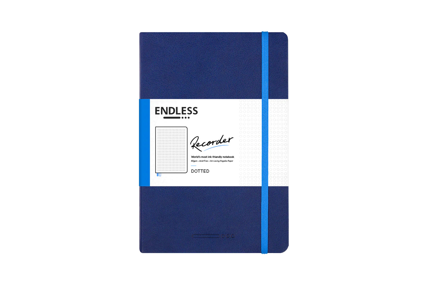 Endless Recorder A5 Notebook - Deep Ocean, Dot Grid - The Goulet Pen ...