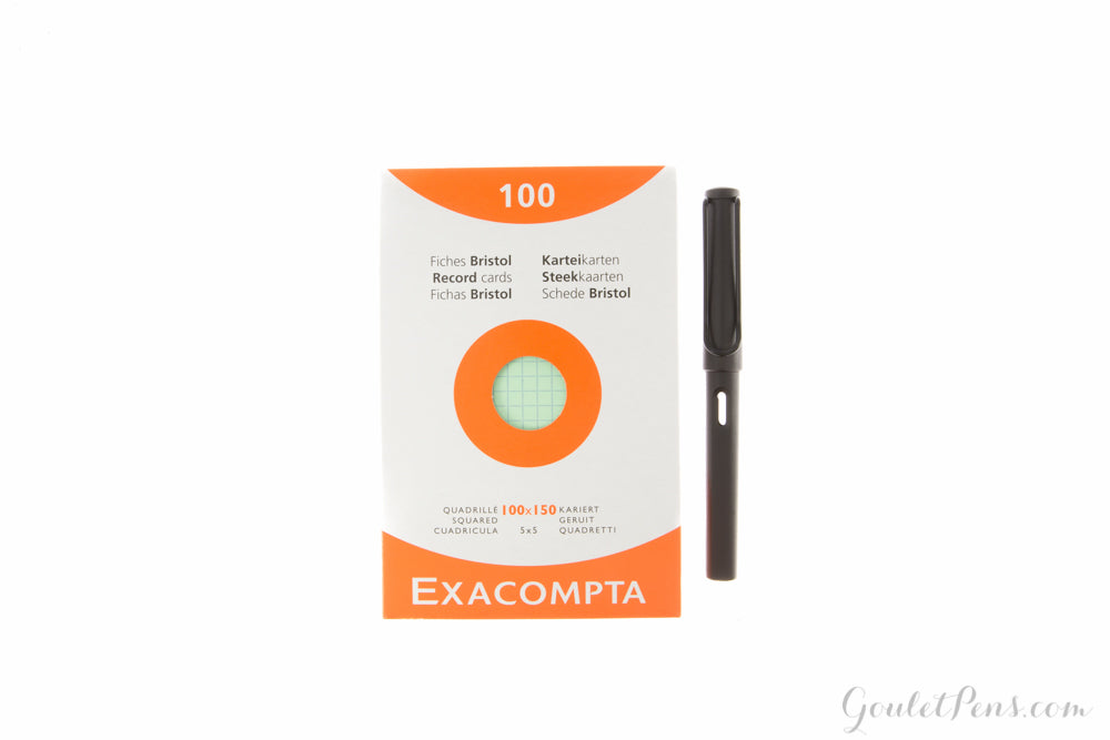 Exacompta White Index Cards (4 x 6) - Blank - The Goulet Pen Company