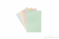 Exacompta Pastel Index Cards (4 x 6) - Graph