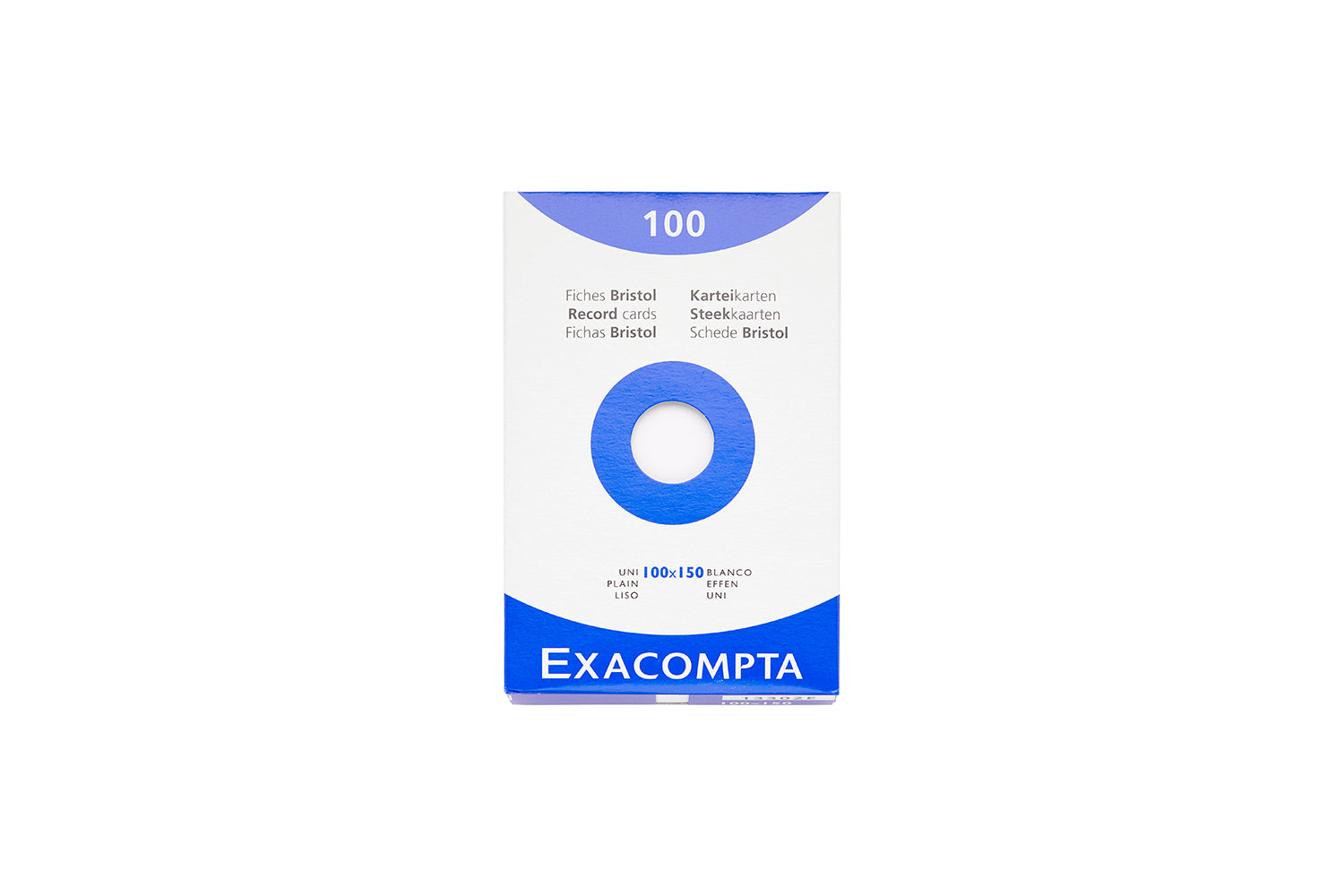 Exacompta White Index Cards (4 x 6) - Blank - The Goulet Pen Company