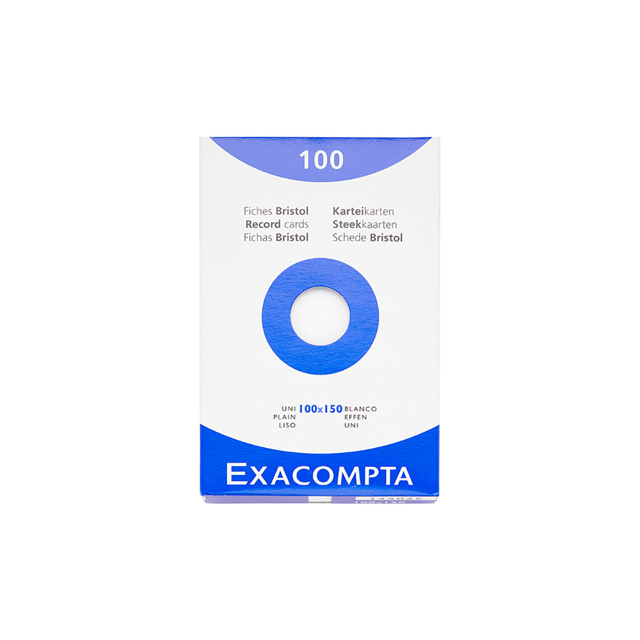 White Index Code Exacompta White Index Cards (4 x 6) - Blank - The Goulet Pen Company
