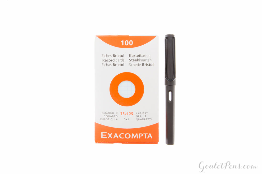 Exacompta Graph Index Cards