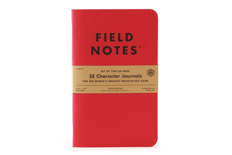 Field Notes Notebooks - 5E Character Journal