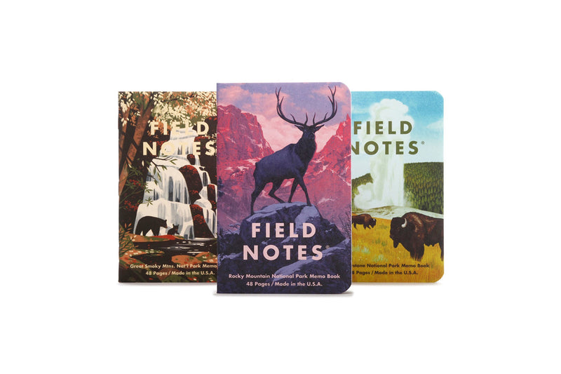 Field Notes Notebooks - National Parks Series C
