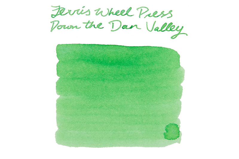 Ferris Wheel Press Down the Don Valley - Ink Sample