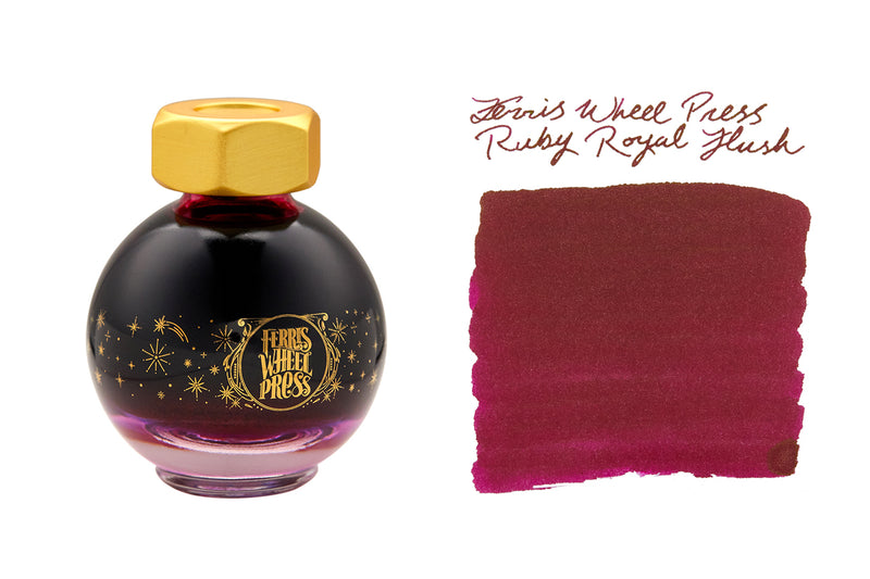 Ferris Wheel Press Ruby Royal Flush - 20ml Bottled Ink