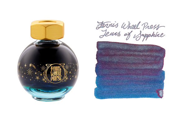 Ferris Wheel Press Tears of Sapphire - 20ml Bottled Ink