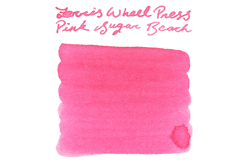 Ferris Wheel Press Pink Sugar Beach - Ink Sample