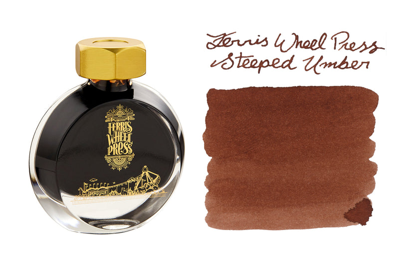 Ferris Wheel Press Steeped Umber - 38ml Bottled Ink