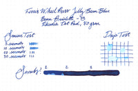 Ferris Wheel Press Jelly Bean Blue - Ink Sample