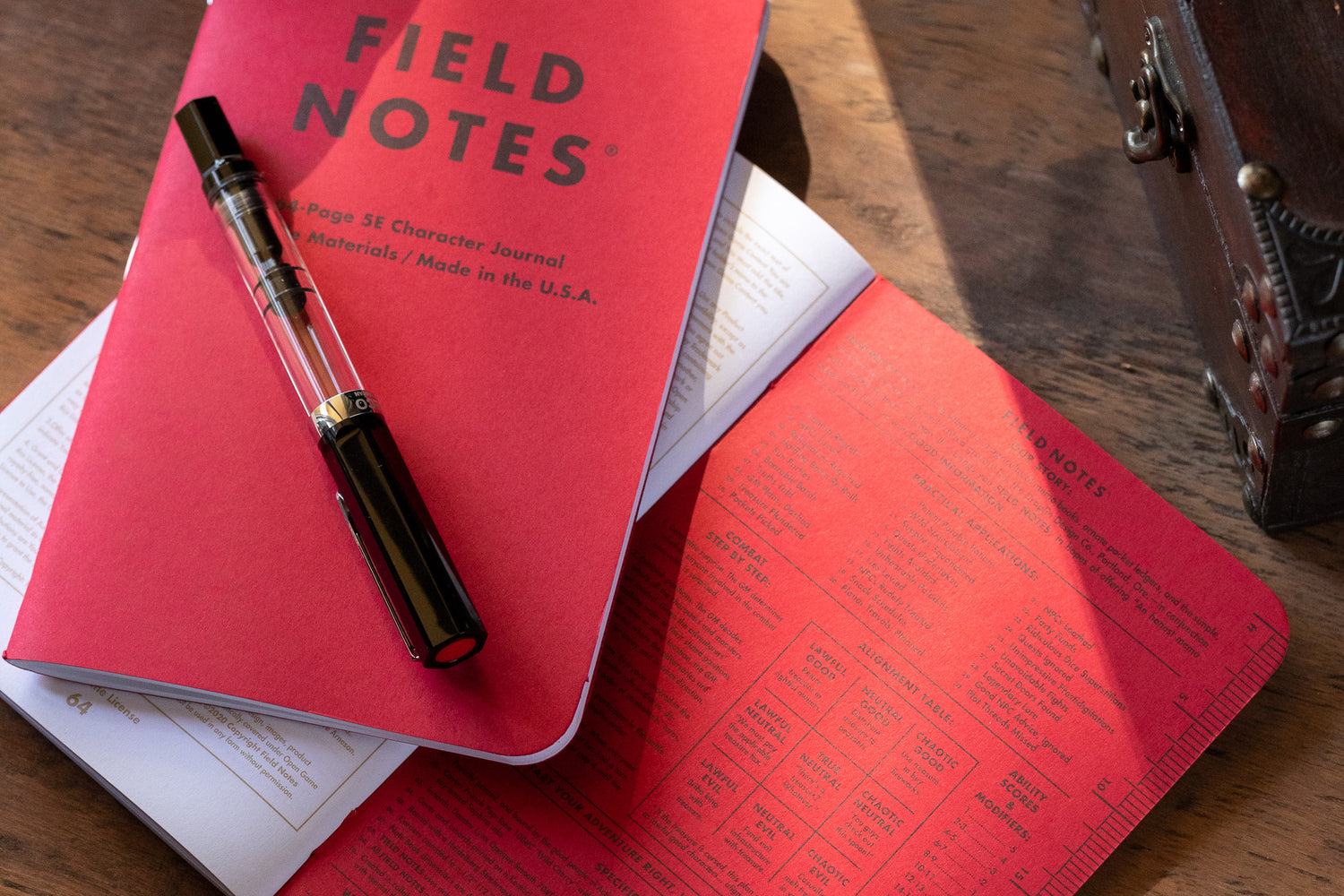Field Notes Notebooks 5E Character Journal The Goulet Pen Company