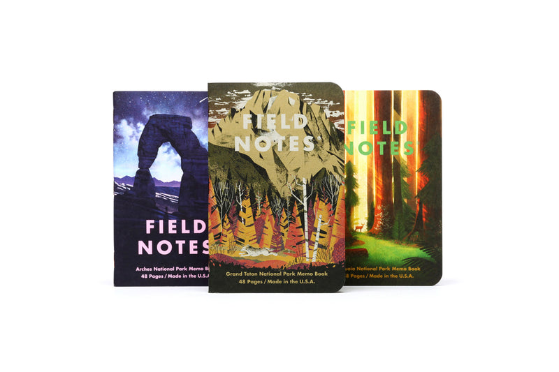 Field Notes Notebooks - National Parks Series D